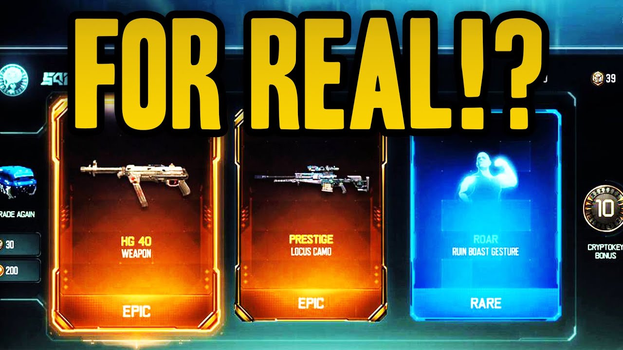 IS THIS FOR REAL!? (BO3 Bribe Supply Drop Opening)