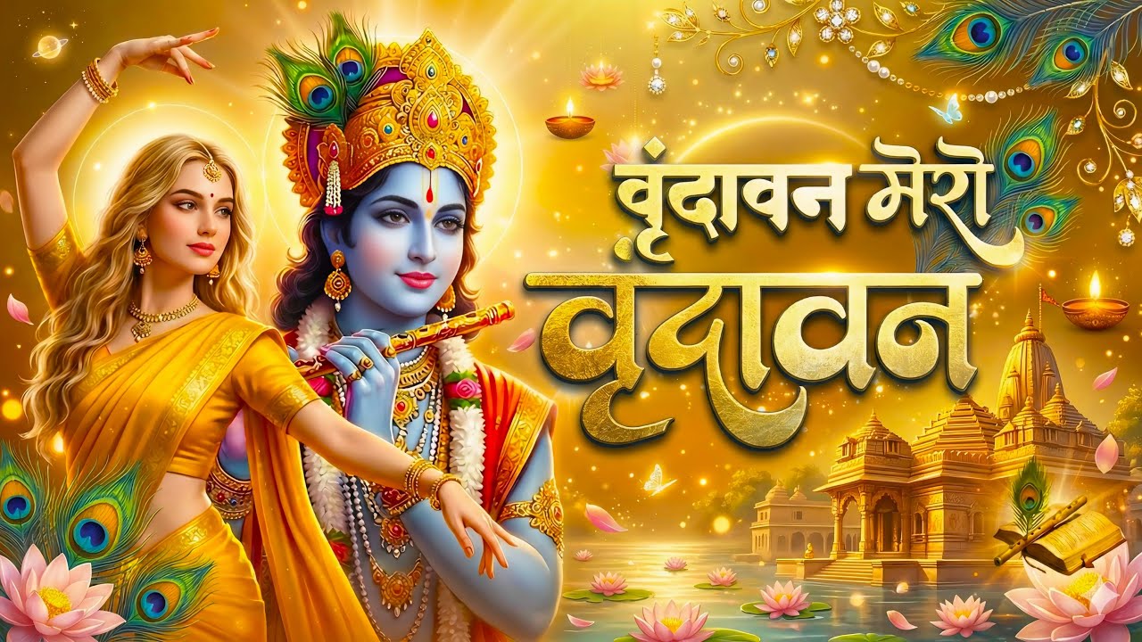 Vrindavan Mero Vrindavan | Pyaro Vrindavan | वृंदावन रसामृत | Krishna Bhajan वृंदावन प्यारो वृंदावन