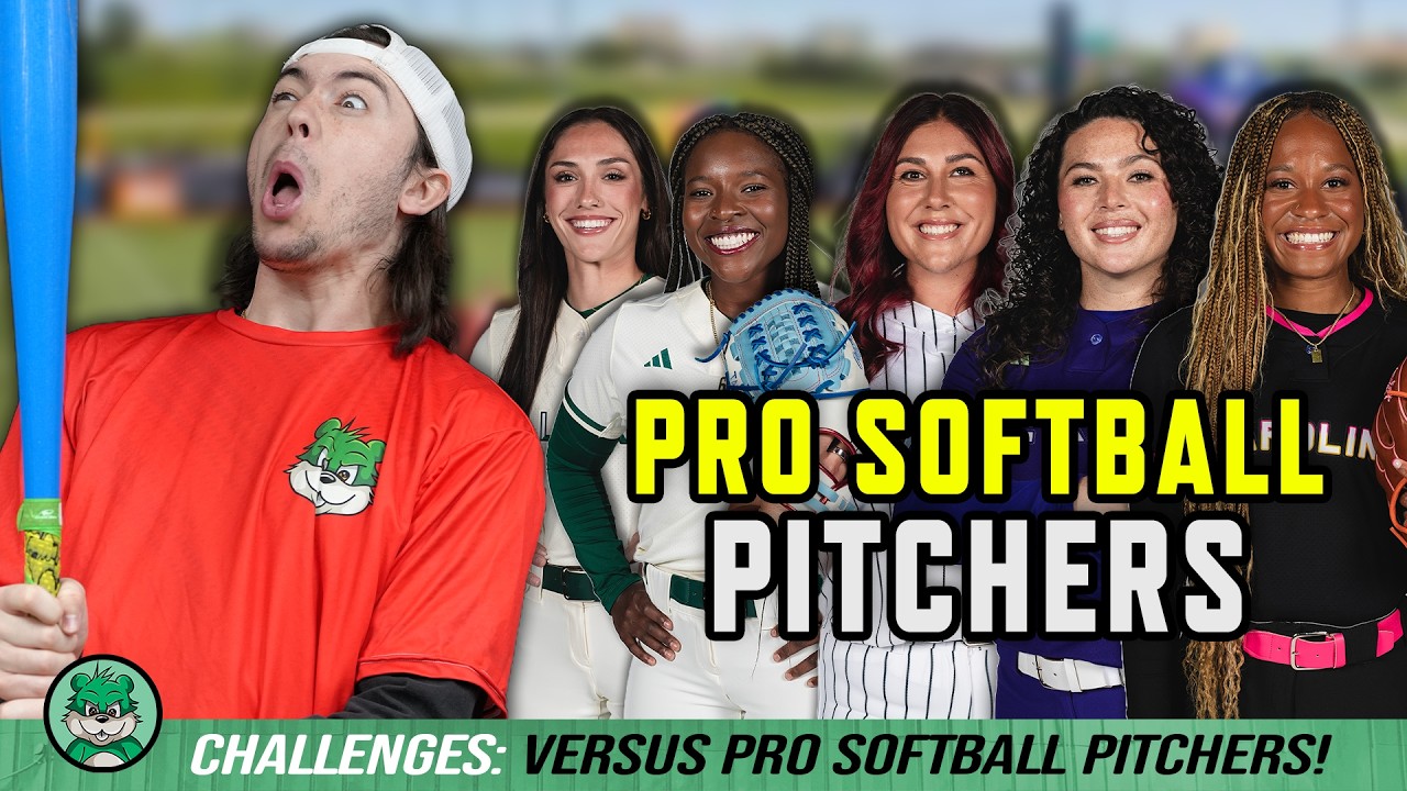 Pro Wiffleball vs Softball | Warehouse Challenges