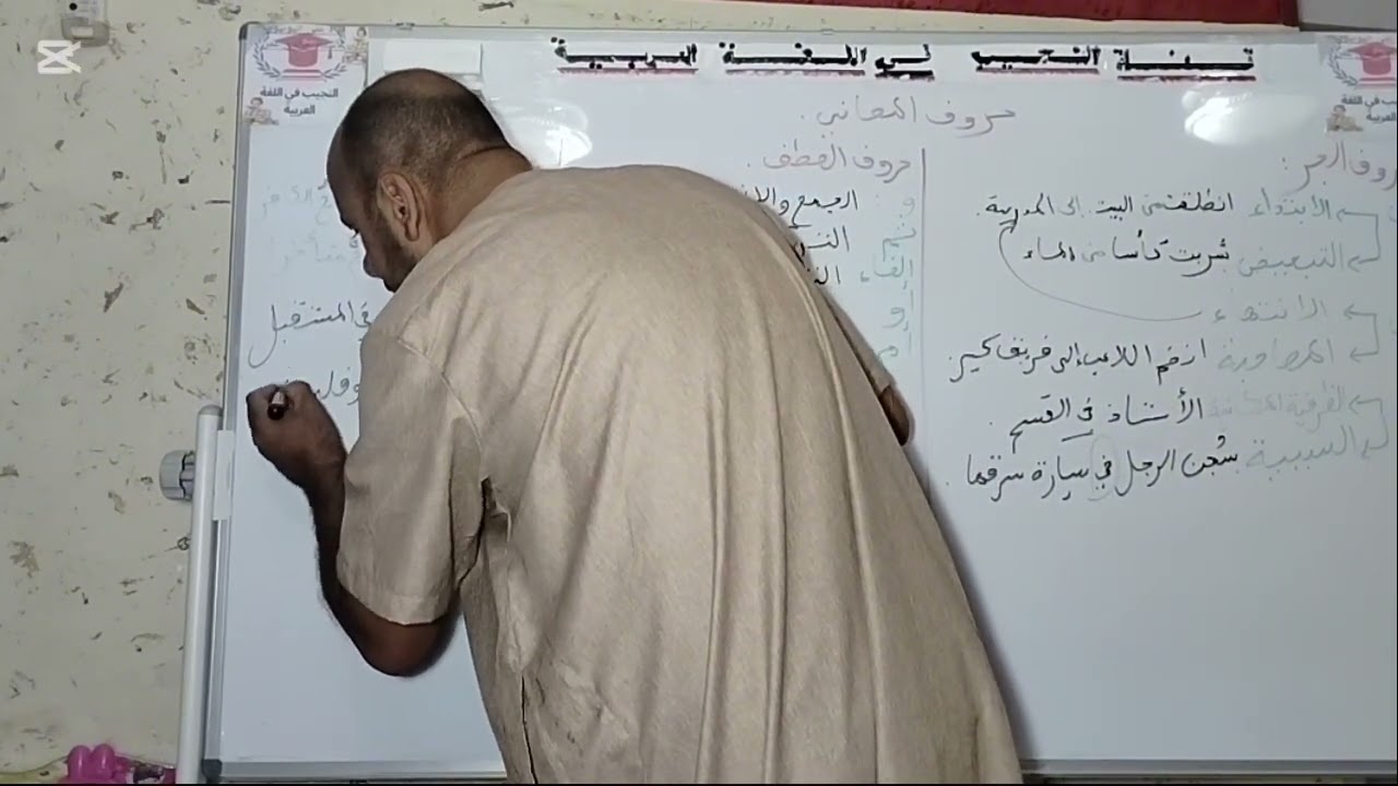 حروف المعاني  للسنة الثالثة متوسط