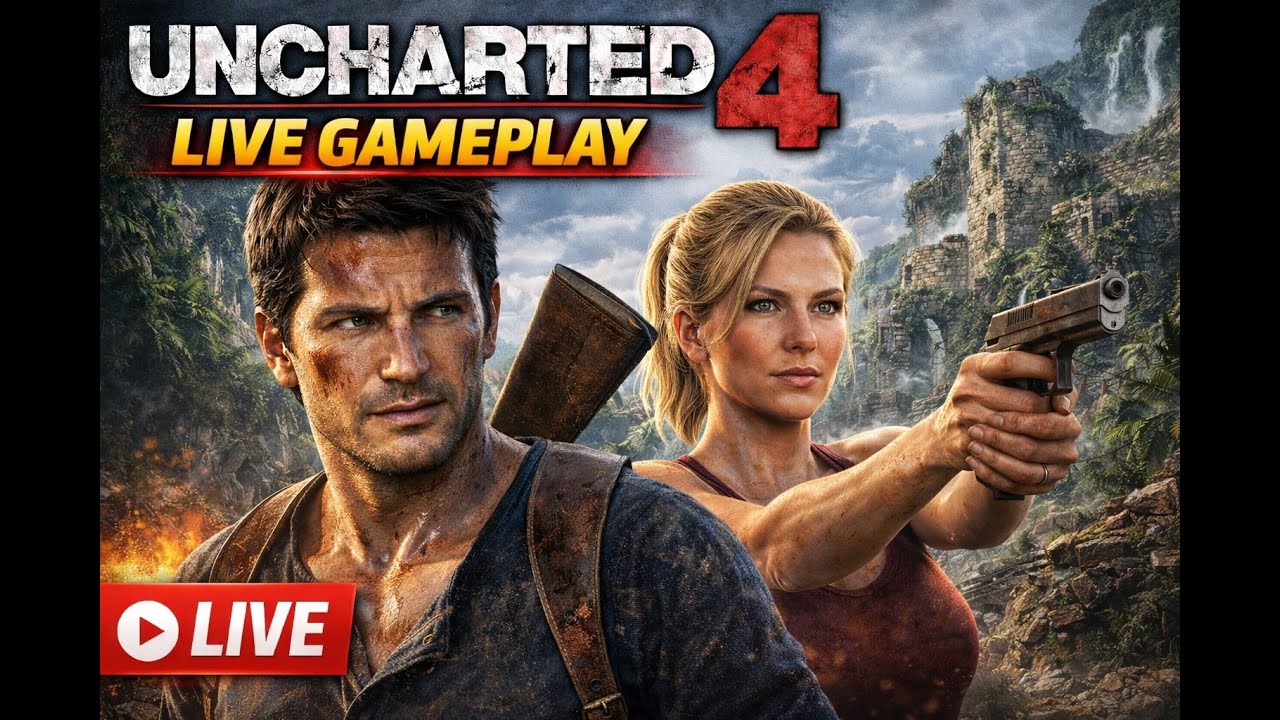 Uncharted 4: A Thief's End | LIVE Part 9 #shorts