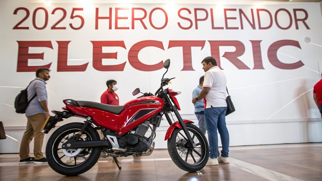 Hero Splendor Electric 🔥 The LEGEND is Back With a SHOCKING New Look!