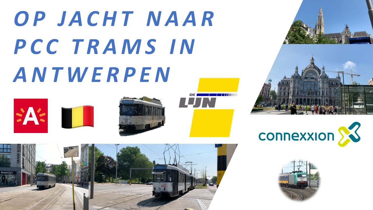 Op JACHT naar oude PCC TRAMS in ANTWERPEN, en STREEKBUSSEN #detreinreizigervlogt