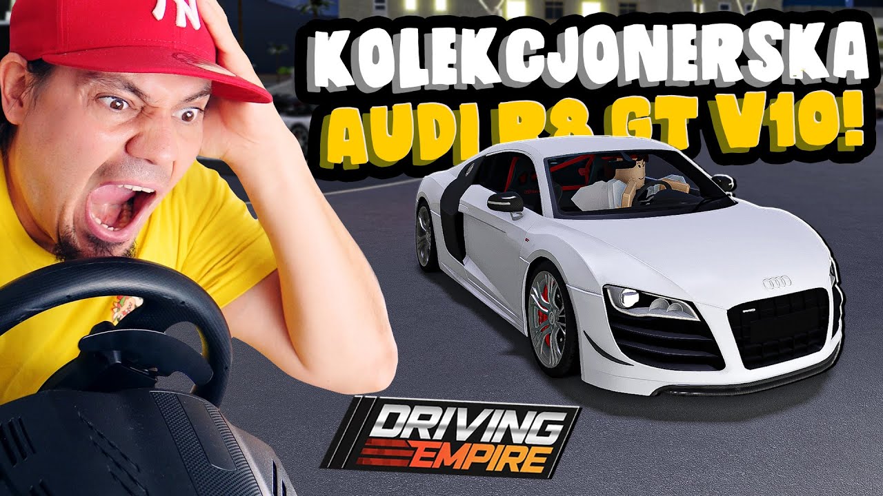 🏎️ KOLEKCJONARSKA AUDI R8 GT! *łatwy supersamoch&oacute;d do zdobycia* | Roblox Driving Empire