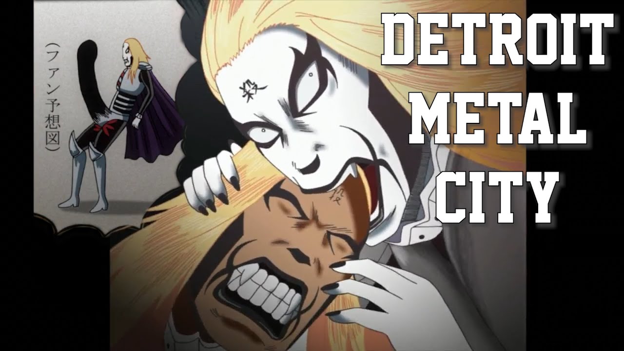 Detroit Metal City (Детройт, город металла) - Смешные моменты из аниме. Аниме приколы. 1 сезон.