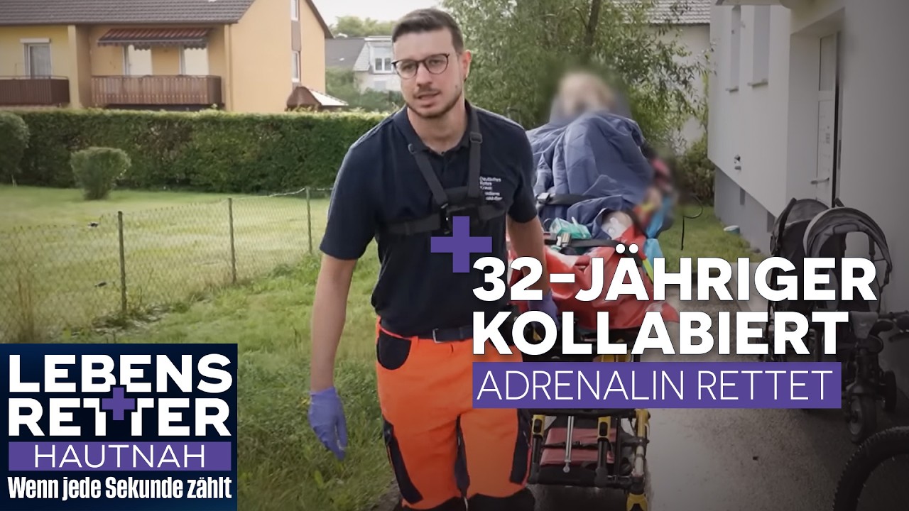 32-Jähriger bewusstlos mit schwerer Infektion! Verdacht: Lungenembolie | Lebensretter hautnah  SAT.1