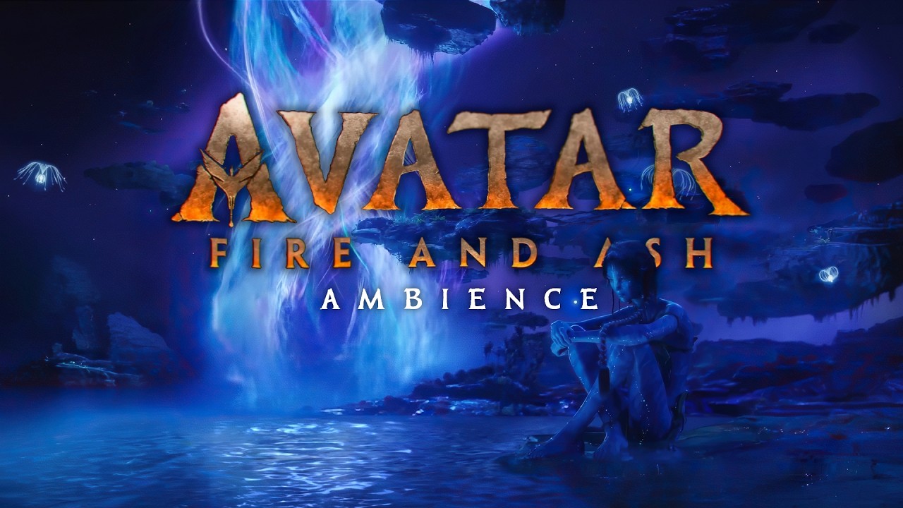 Avatar 3 Fire and Ash Ambience | Kiri and Eywa | Calm Soundtrack, Relaxing Wave Tulkun Whale Sounds