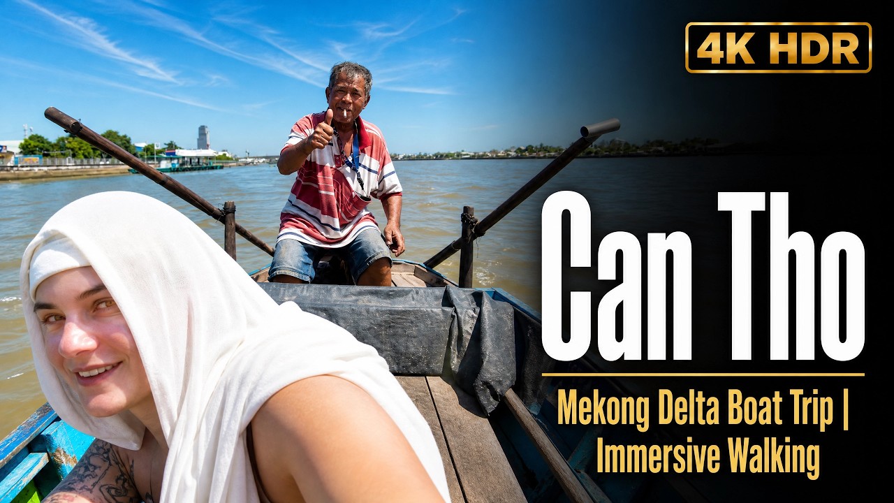 Can Tho City Boat Trip  | Song Can Tho Boat Journey, Explore Cà Mau Flagpole End of the Land 与 🇻🇳