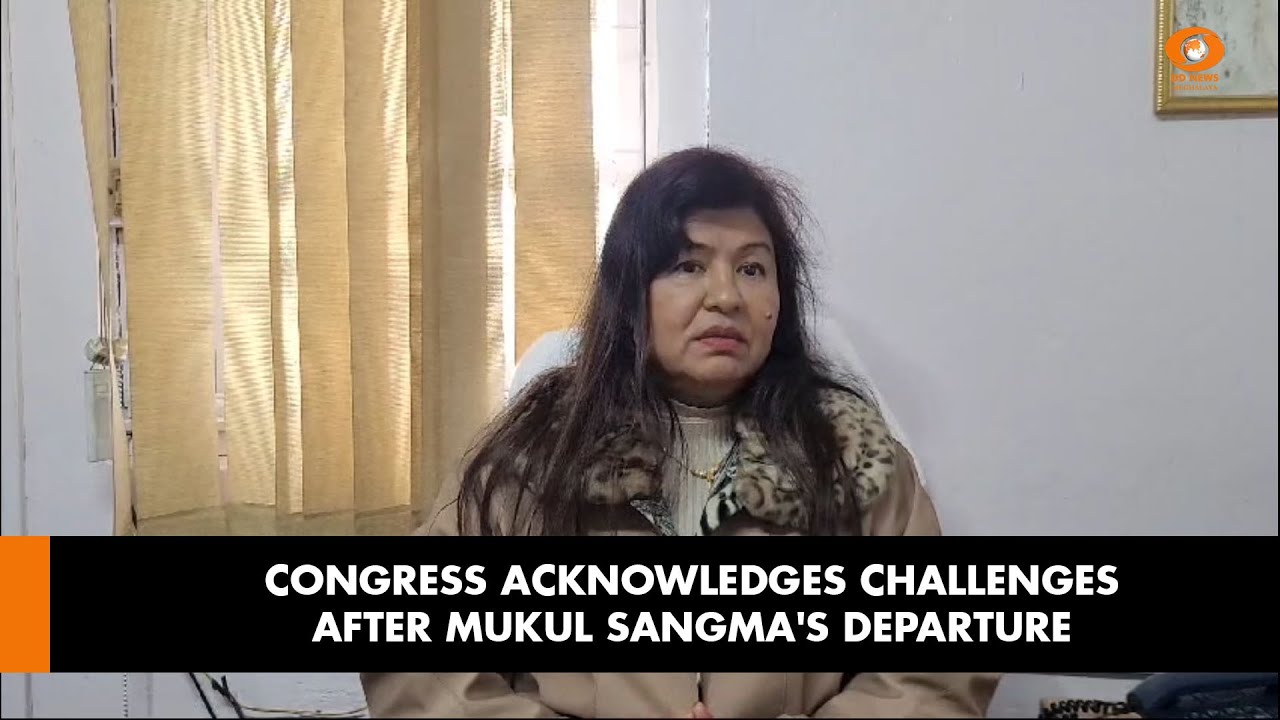 Congress Acknowledges Challenges After Mukul Sangma's Departure