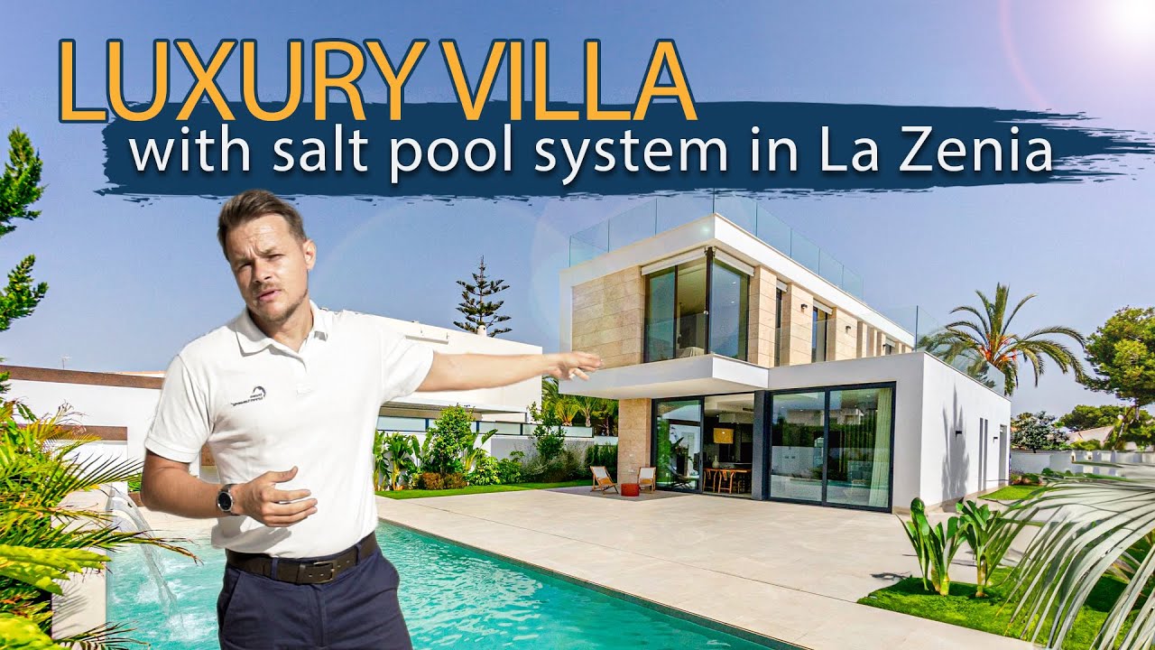 Luxury Villa with salt pool system in La Zenia