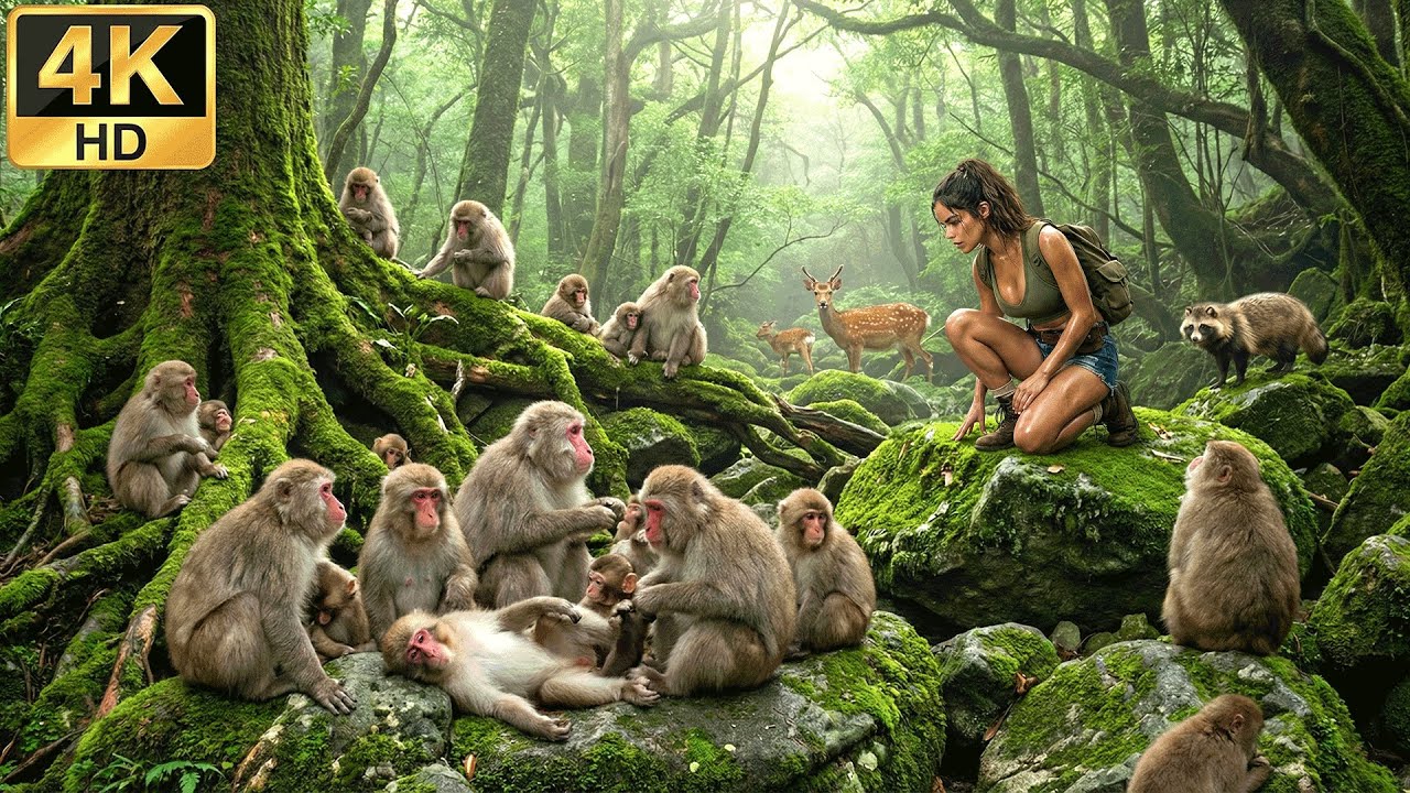 A Relaxing Hike In Yakushima: The Moss Forest - Macaques, Deer & The Tanuki