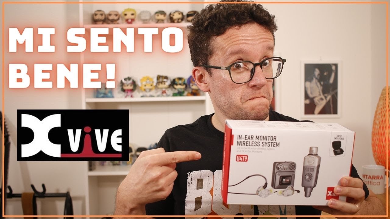 VI PORTO CON ME IN LIVE! E uso il sistema wireless XVive U4 + In Ear T9