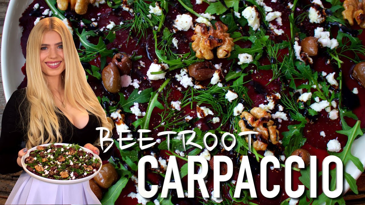 Carpaccio - The Italian Meat-free Lunch | Beetroot Carpaccio!