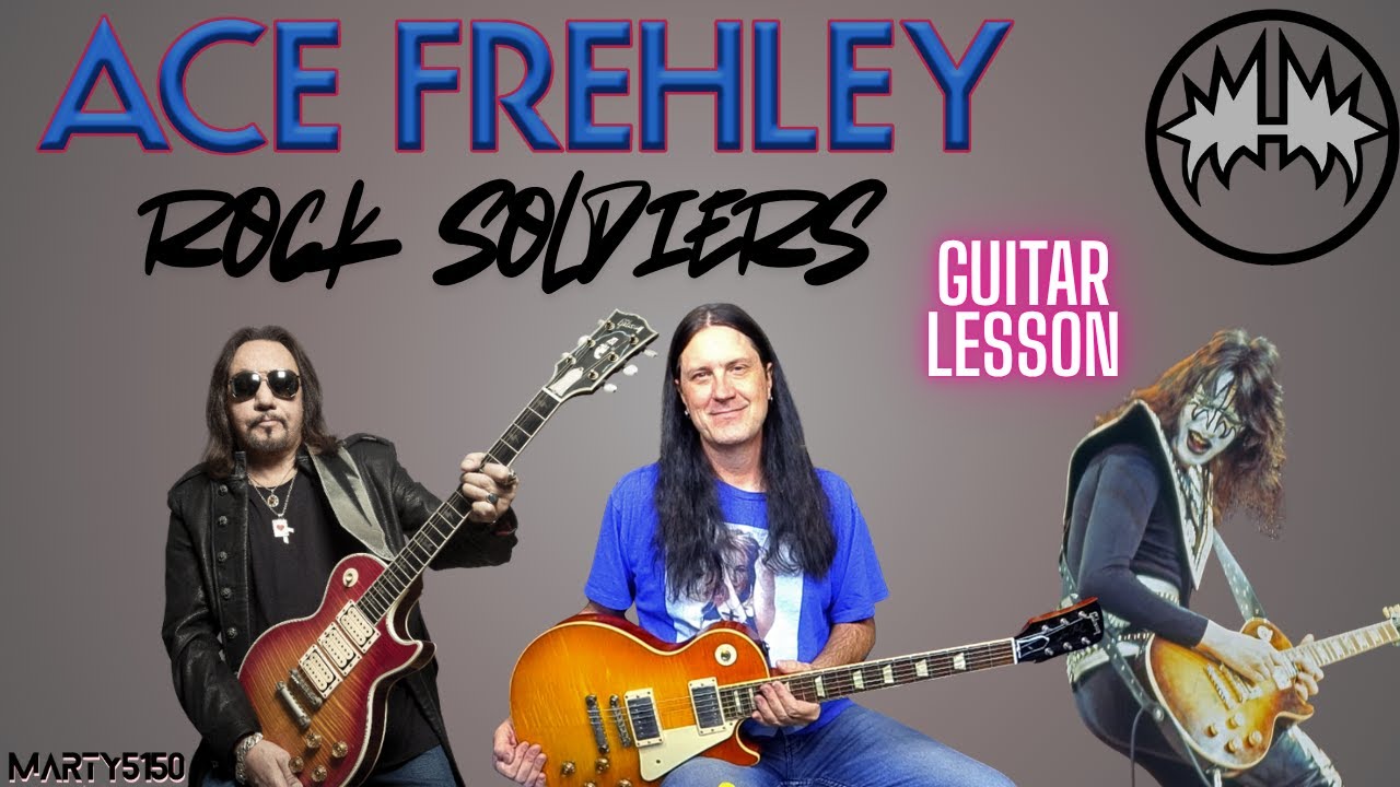 Как играть «Rock Soldiers» Эйса Фрейли — Frehley's Comet — урок игры на гитаре