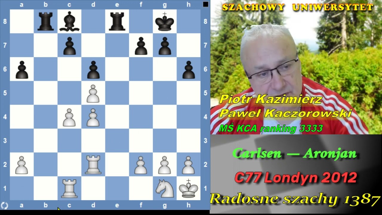 Szachy. 47 partia meczu o mistrzostwo świata. C77 RS.1387.