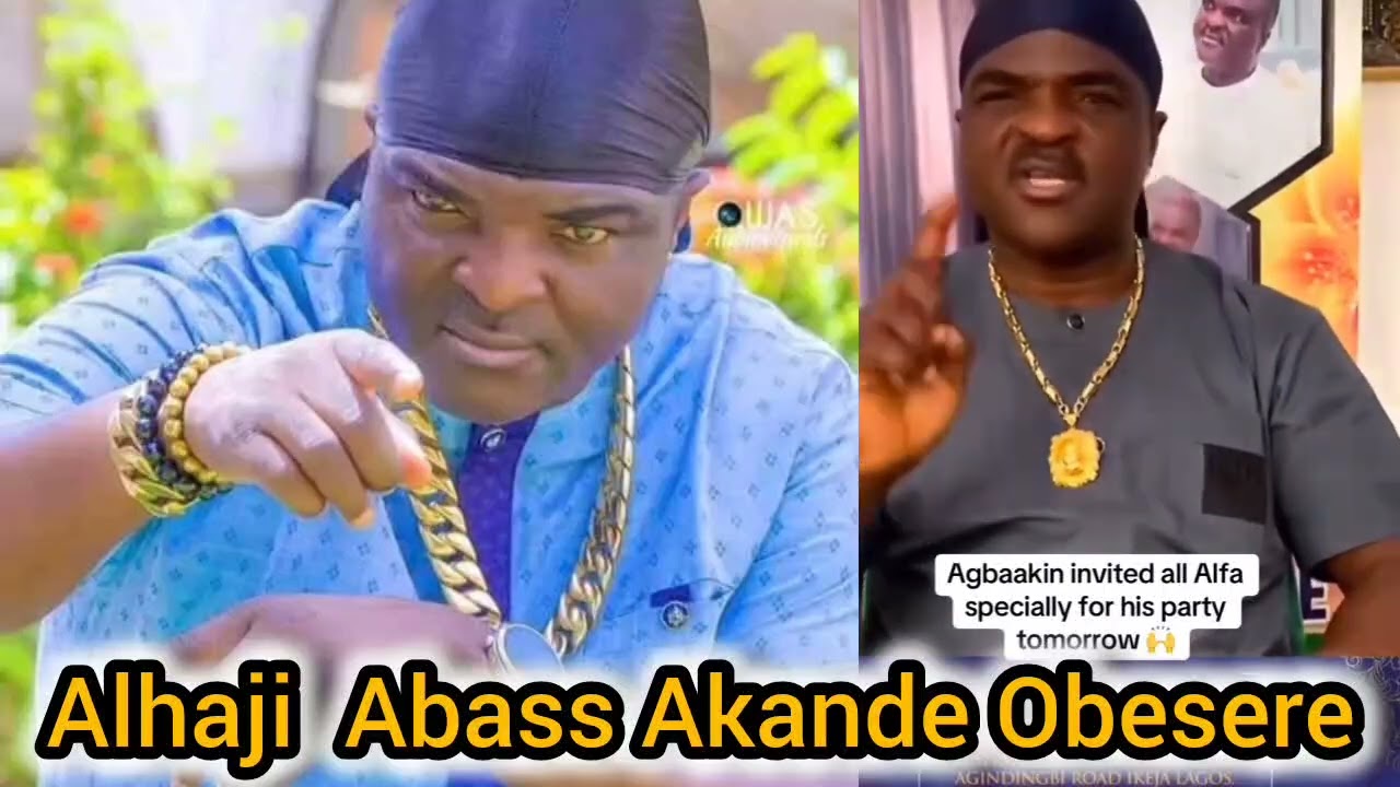 FIVE HOUSES NO BE JOKE! ALHAJI ABASS AKANDE OBESERE.