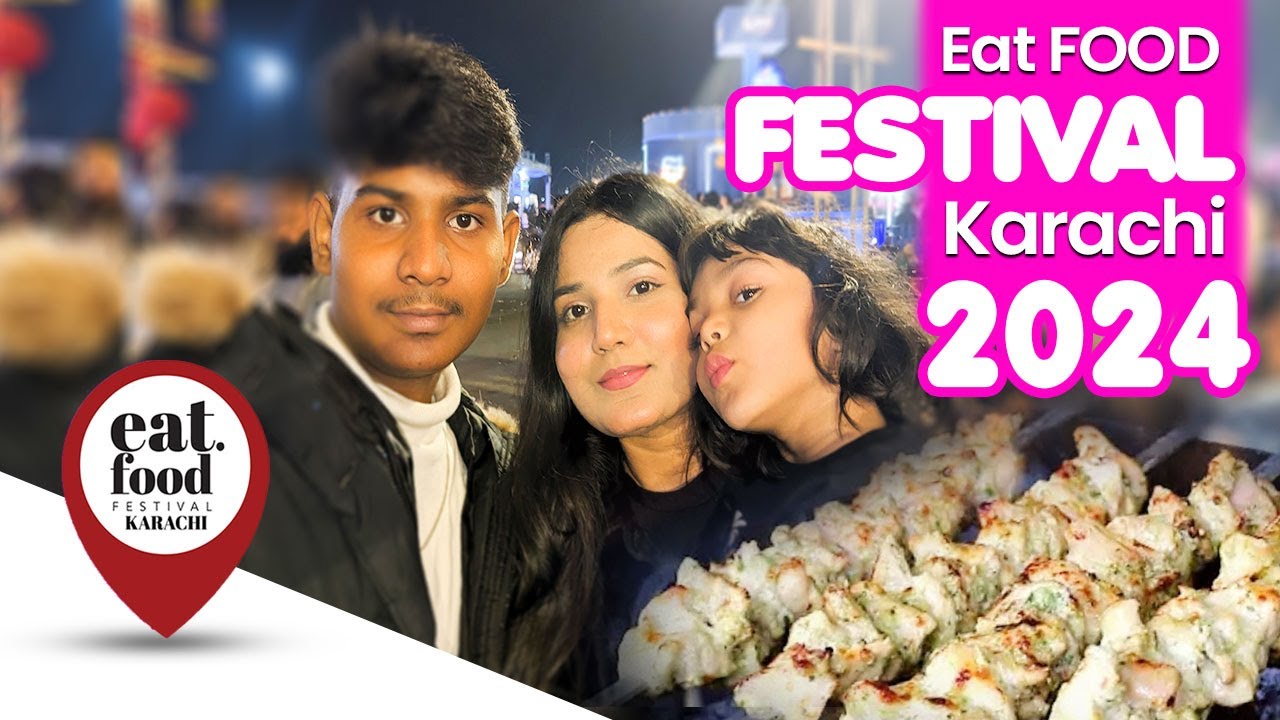 KARACHI EAT FOOD FESTIVAL 2024🌮😋 | YASHWA k sath huwa PRANK🤣 | #karachieat #karachifood #vlog