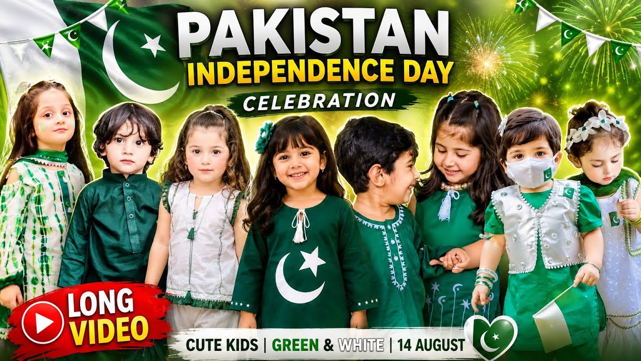 14august girls dresses fashion ideas 2026 /latest Pakistan Independence day dress for girls 