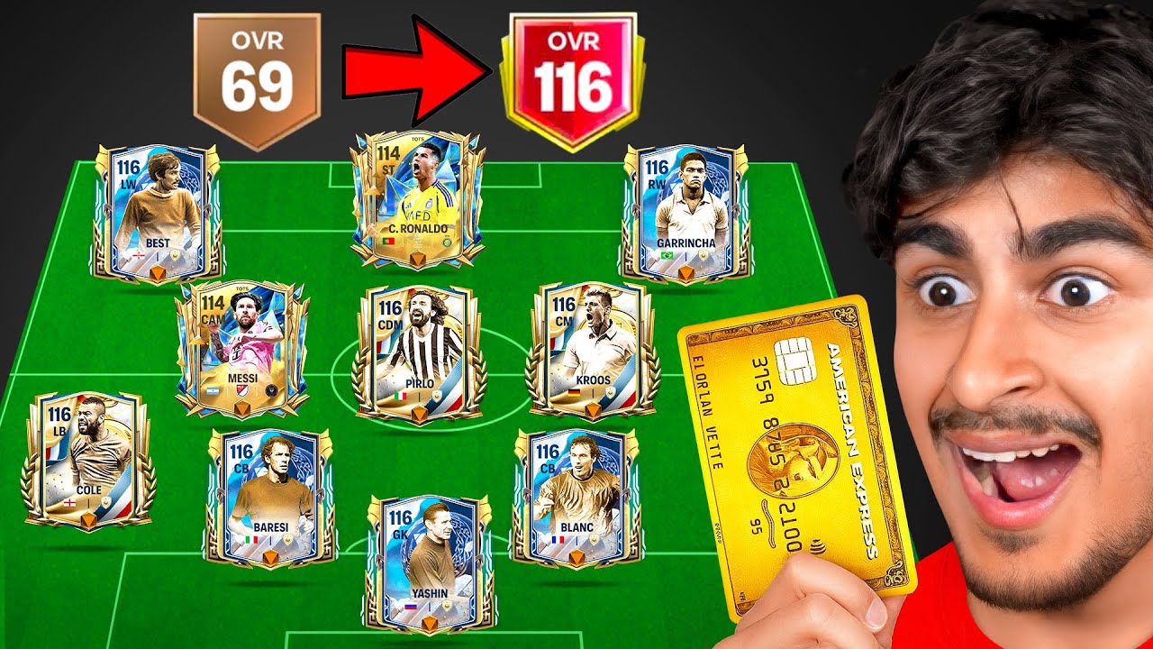 I Upgraded a Noob's FC Mobile Team