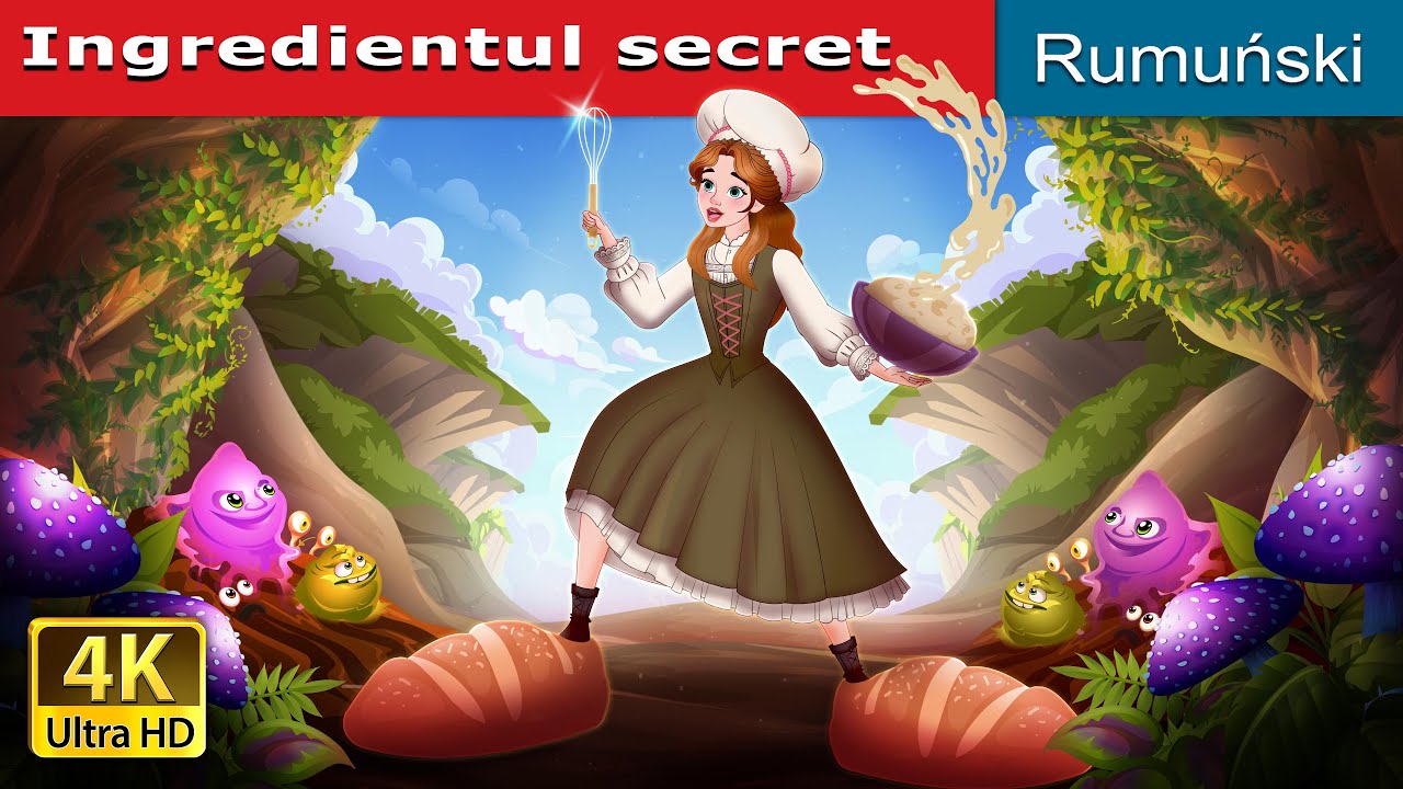 Ingredientul secret | The Secret Ingredient in Romanian | @RomanianFairyTales