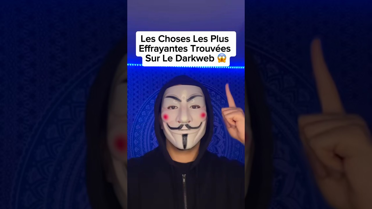Les Choses Les Plus Effrayantes Trouvées Sur Le Darkweb 😱 #shorts