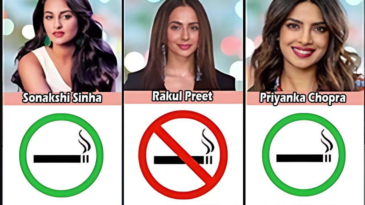 Comparison: Famous Indian Actresses who smoking Cigarettes In Real Life