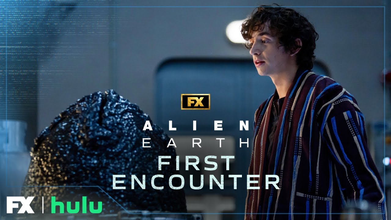 Boy Kavalier's First Encounter with the Xenomorph Egg - Scene | Alien: Earth | FX