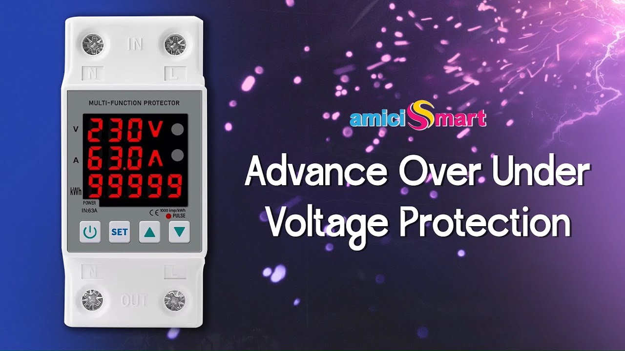 How to Set Up & Install the amiciSmart Advance Over Under Voltage Protection Device 🔧