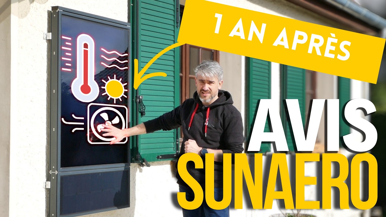 Chauffage solaire Sunaero Solar Brother – 1 an après : performances réelles, problèmes, verdict