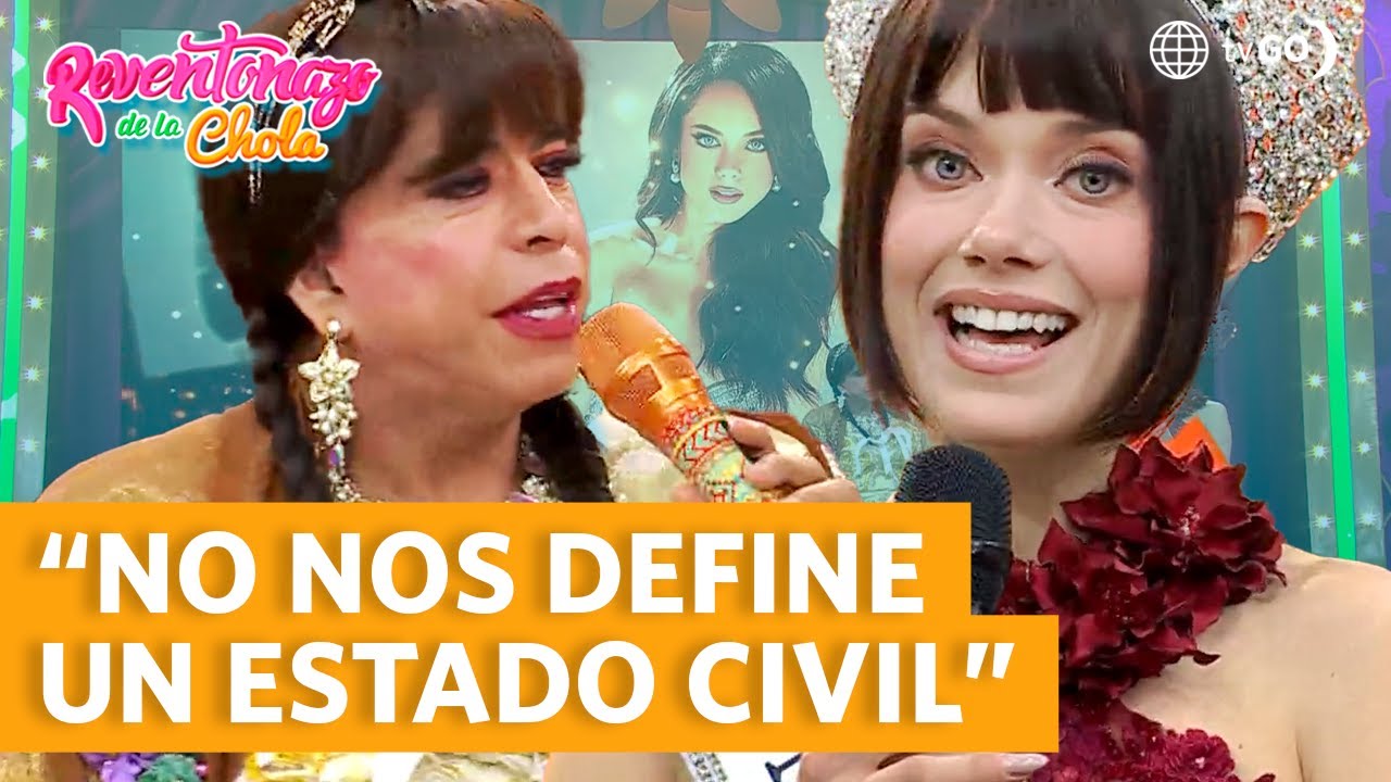 Reventonazo de la chola: Karla Bacigalupo, Miss Perú 2025, revela que está casada (HOY)