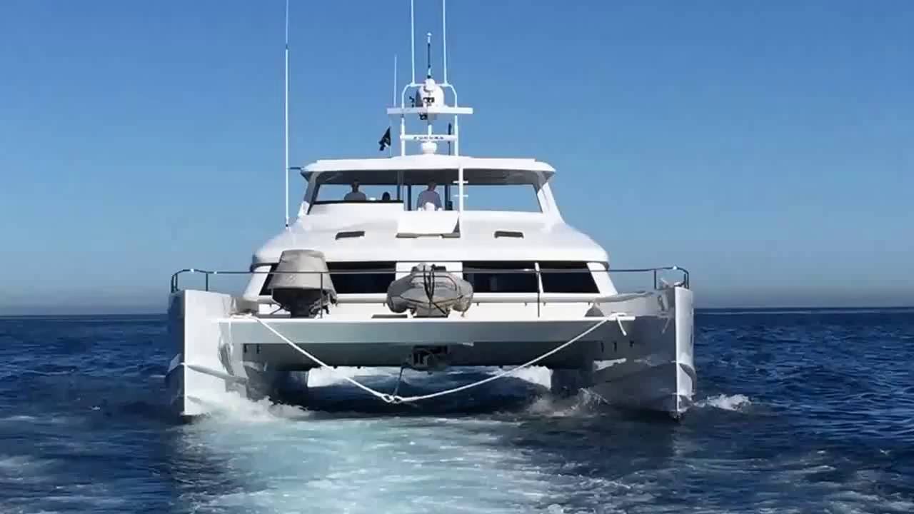 A walk around the Open Ocean 750 Luxury Expedition Catamaran