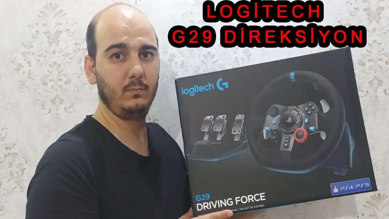LOGITECH g29 direksiyon seti kutu açılımı !! kurulumu ! | ilk oynanış !