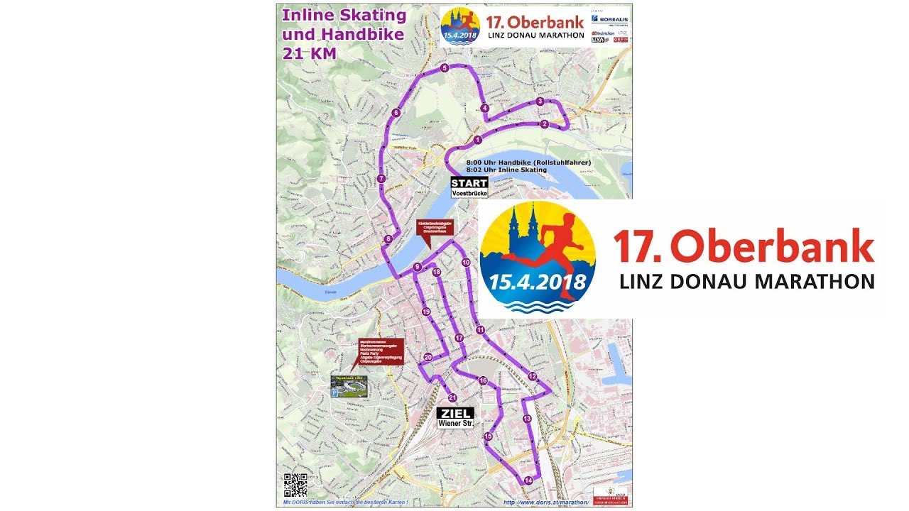 15.04.2018 - Resch & Frisch Inline Skating Halbmarathon Linz 2018 | speed skate GoPro www.eAlex.me
