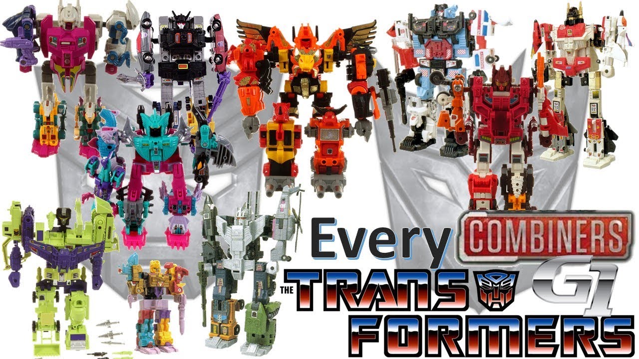 Every Transformers G1 Combiners Comparison List
