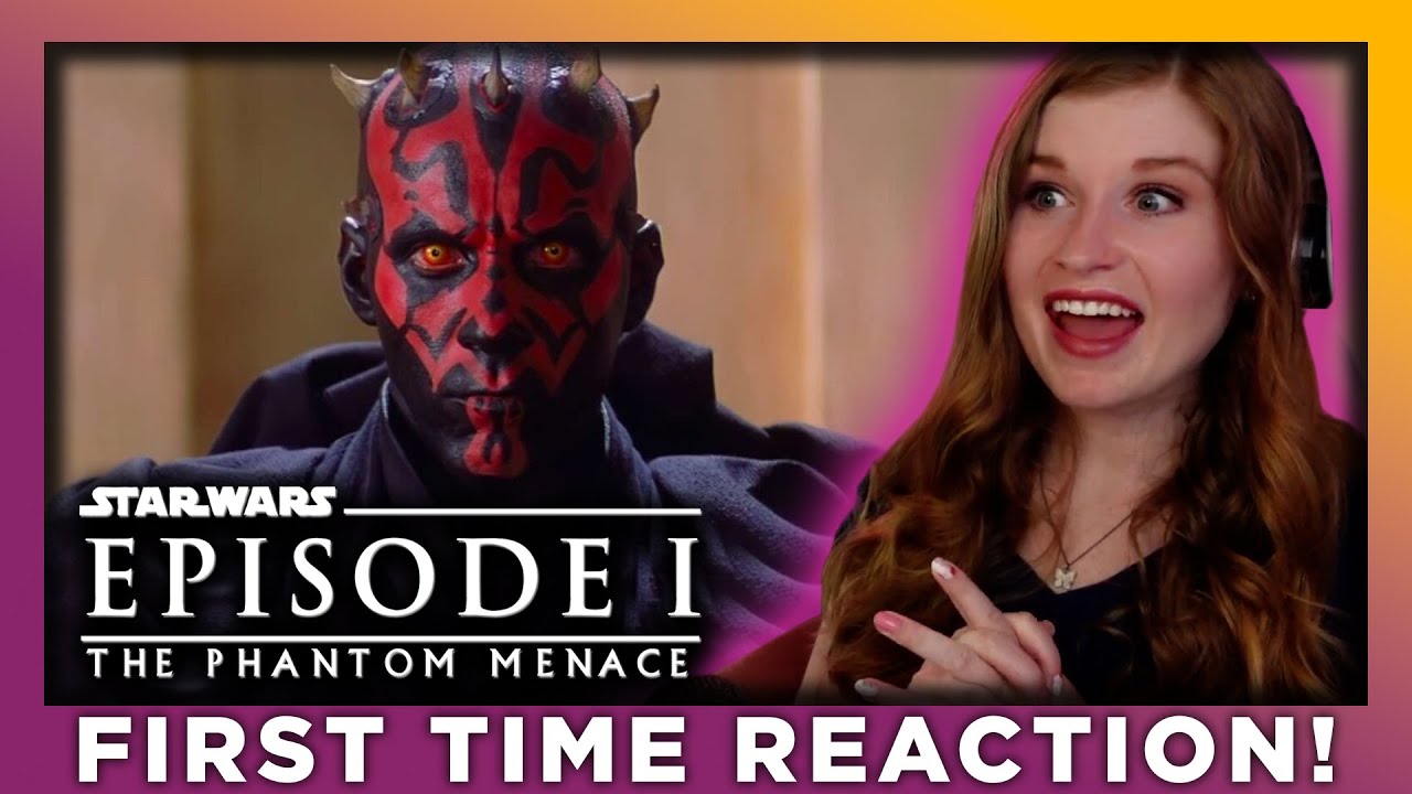 STAR WARS: EPISODE I - THE PHANTOM MENACE - MOVIE REACTION - FIRST TIME WATCHING