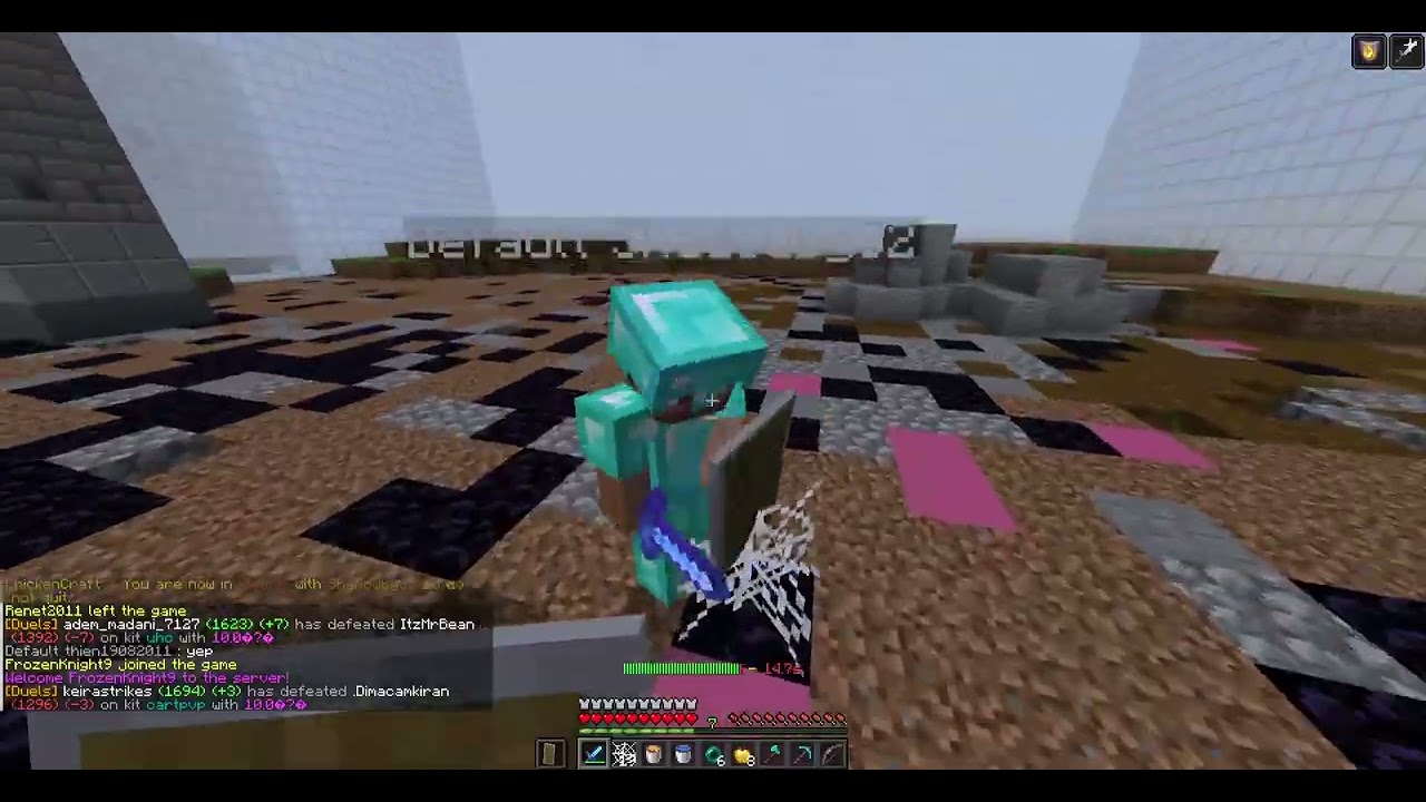 Lifesteal kits pvp in minecraft servar