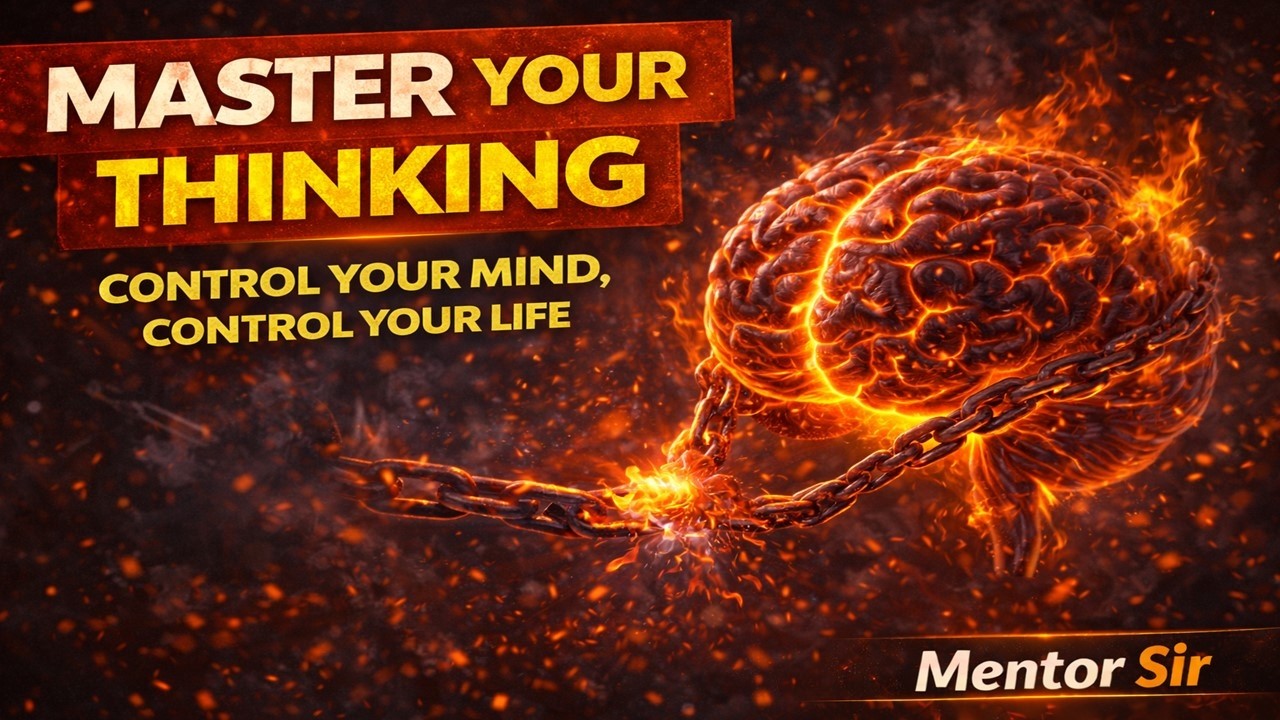 Master Your Thinking: Control Your Mind, Control Your Life | AI Mentor Sir