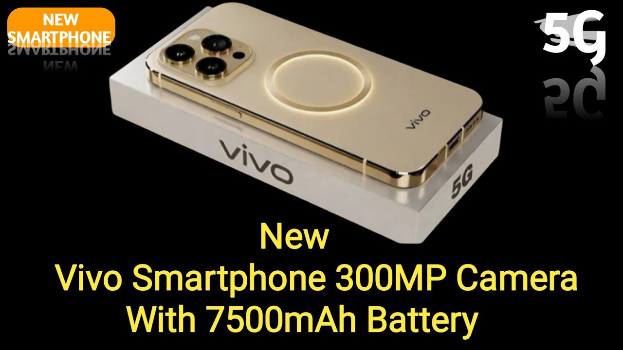 New Vivo Smartphone 300MP Camera With 7500mAh Battery 🙄🤳 !