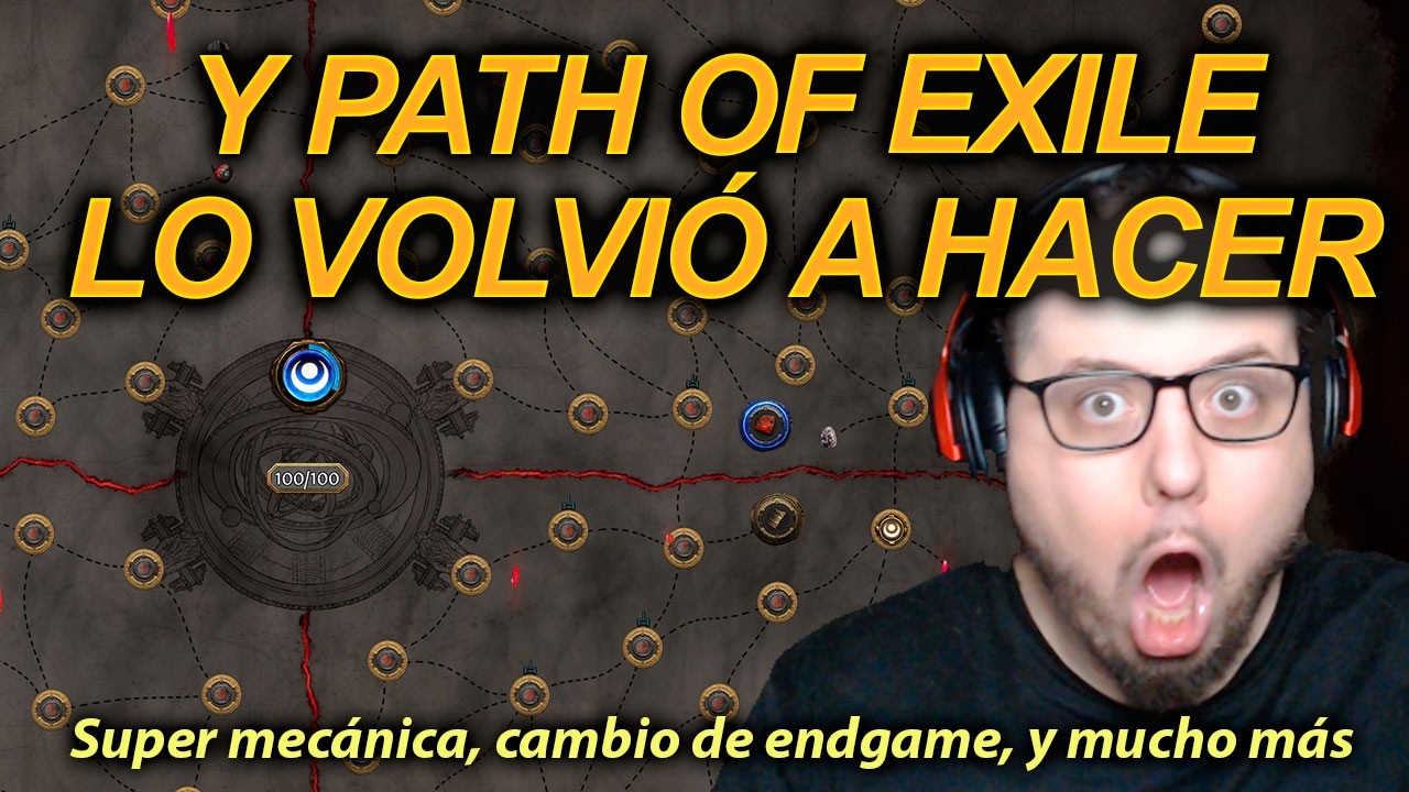 REACCIÓN A LA NUEVA LIGA PATH OF EXILE MIRAGE, QUE LOCURA