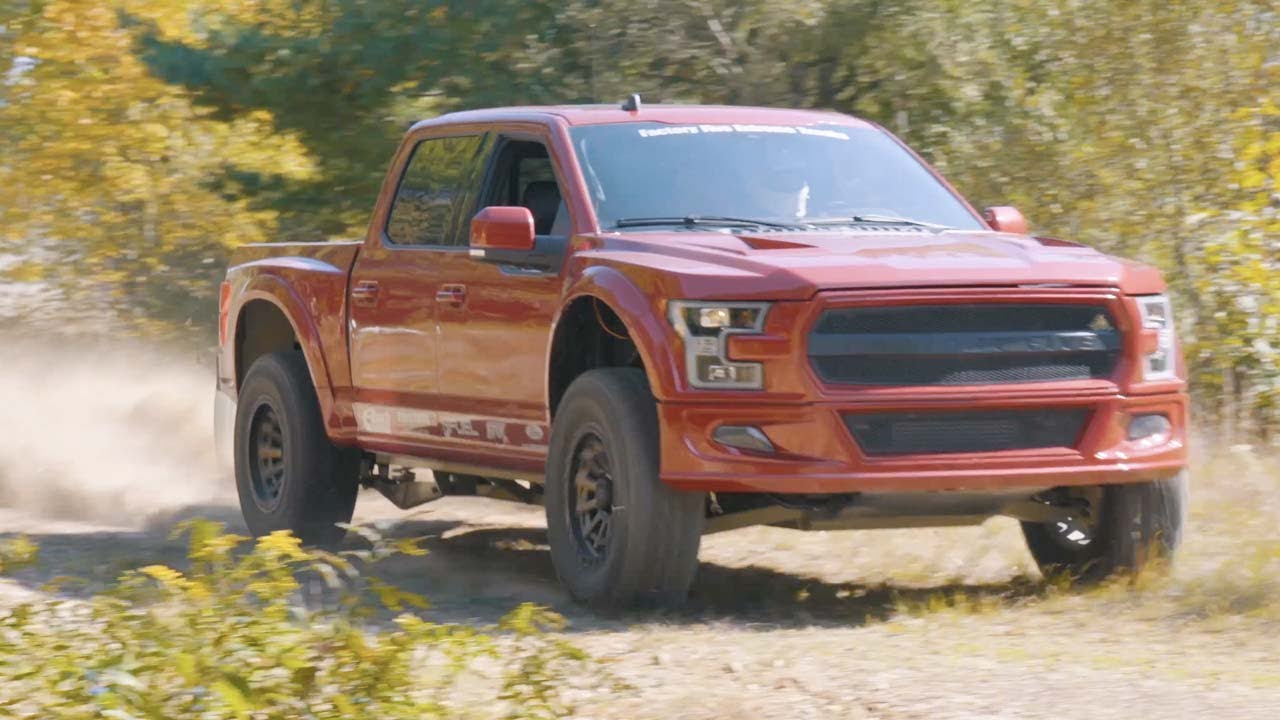 Factory Five XTF Truck Off-Road Fun