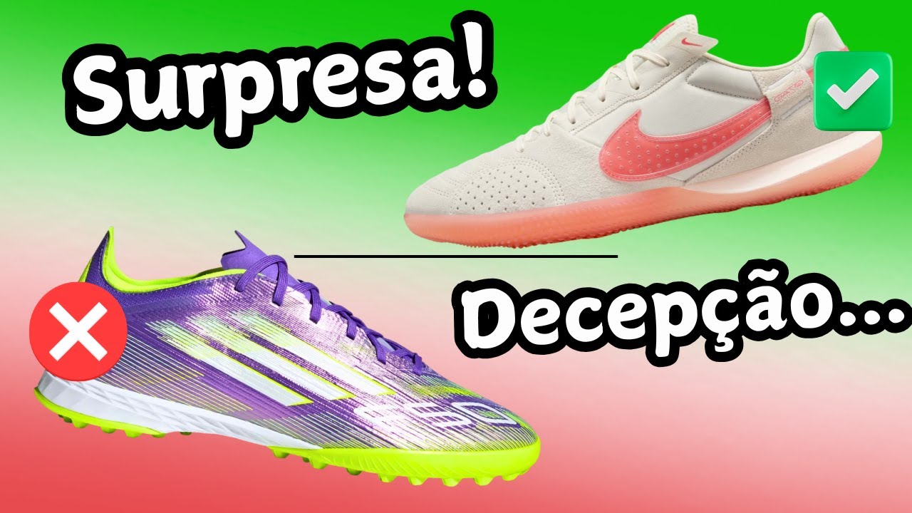 Maiores SURPRESAS e DECEPÇÕES de 2025! Conheças as chuteiras que você deve COMPRAR ou EVITAR