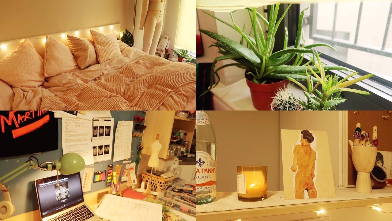 MY UAL student hall room tour / what's in a fashion design student's room / Central Saint Martins