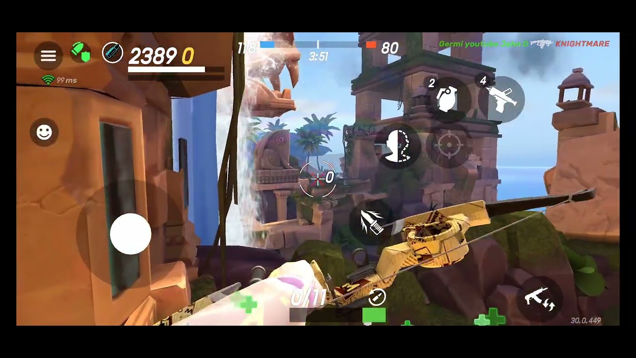 Latest Rage games I dont know why I like grenades only!stims added lol#gunsofboom#fps#mobilegaming