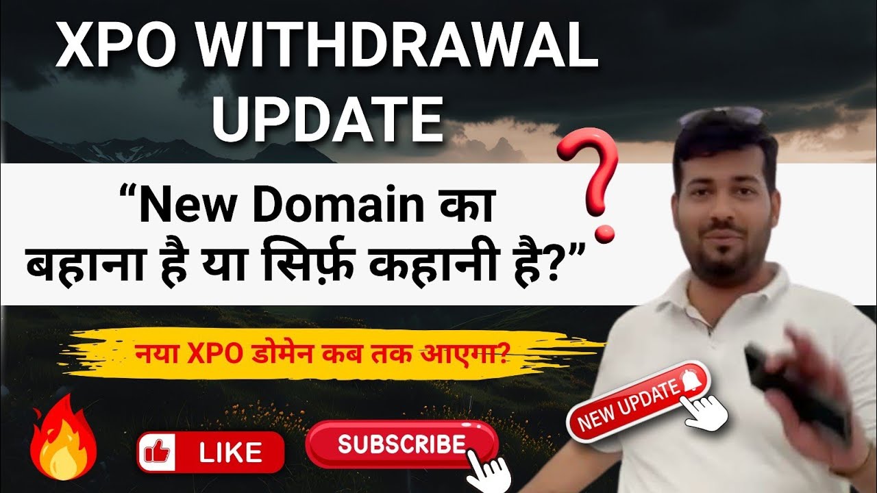 XPO New Update | XPO Good News | XPO Withdrawal Start From 15 February 2026 | XPO Rajat Sharma ?