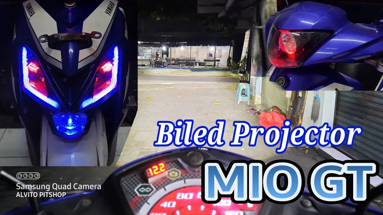 Pemasangan Biled di Mio GT || Mio GT Modifikasi
