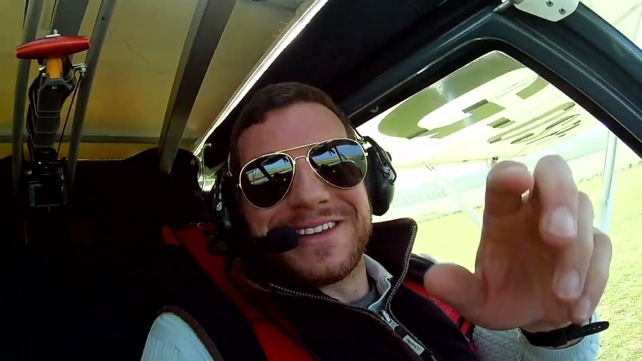 2nd Take off in an Icarus C42 on the road to NPPL