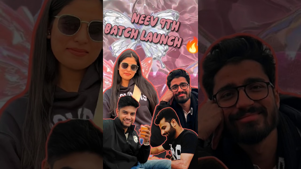9th NEEV Batch Launch Faculties Revealed  🔥💀#samridhimam #physicswallah #reels #PW #ViralShorts