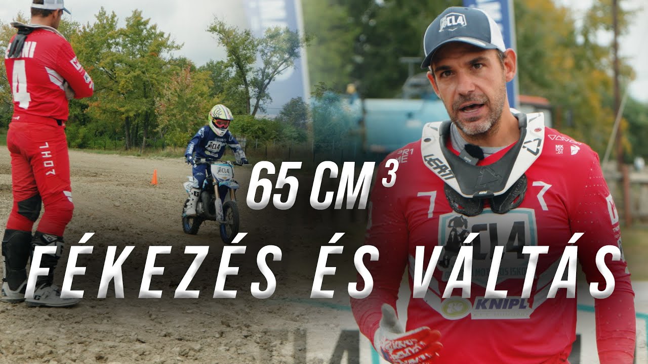 CL4 Oktató videó ( 2.rész ) Yamaha YZ 65 : Fékezés és Váltás