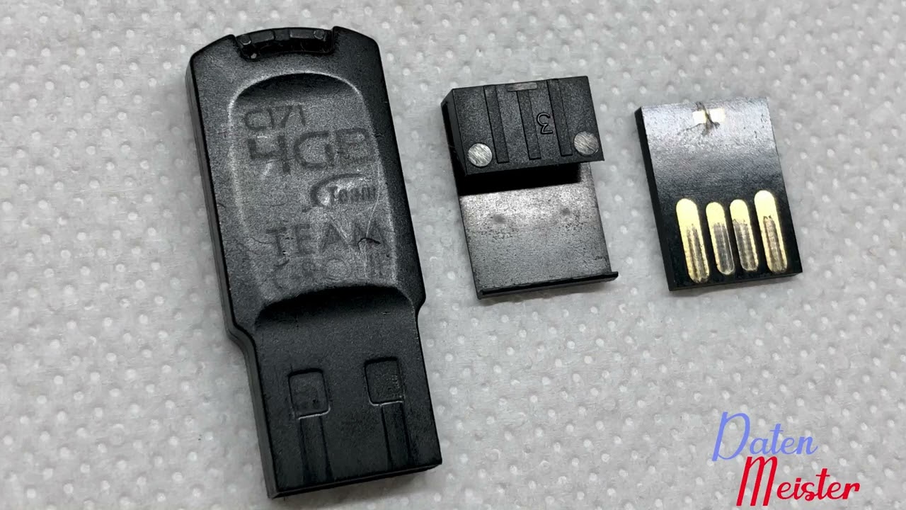 🐳 Team C171 4GB USB Flash Drive. Извлечение информации