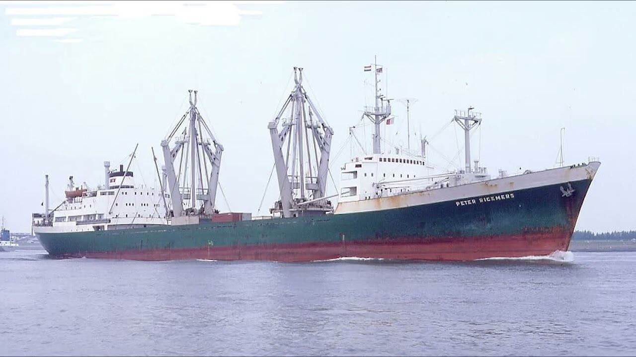 Radio rooms on board North European cargo ships